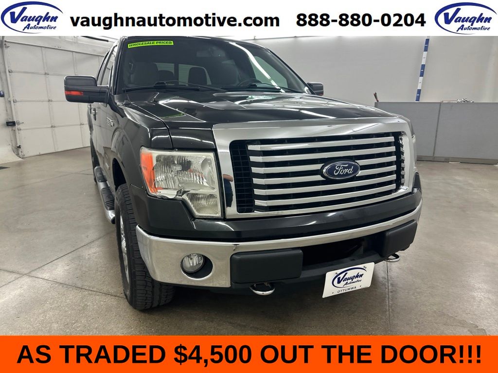 Tuxedo Black Metallic 2012 Ford F-150 Pickup Truck Four-Wheel Drive 6-Speed Automatic