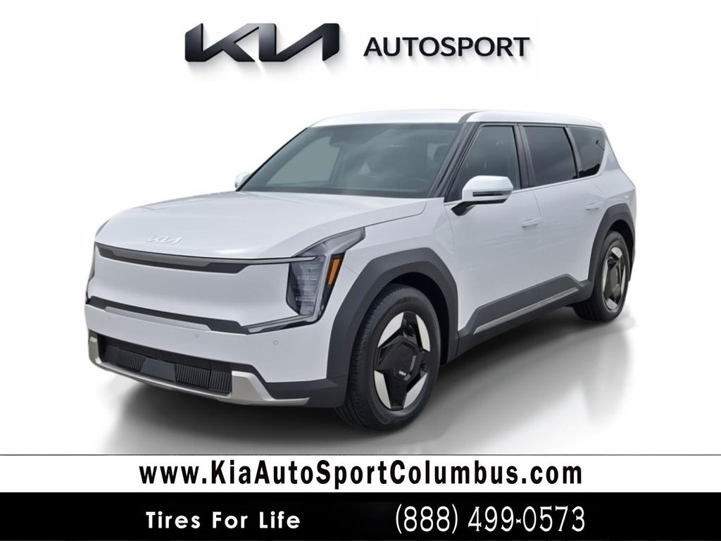 White Pearl 2026 Kia EV9 Light RWD SUV / Crossover Rear-Wheel Drive 1-Speed Automatic