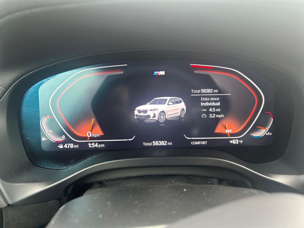 2023 BMW X3 xDrive30i White at Klick Lewis Buick Chevrolet