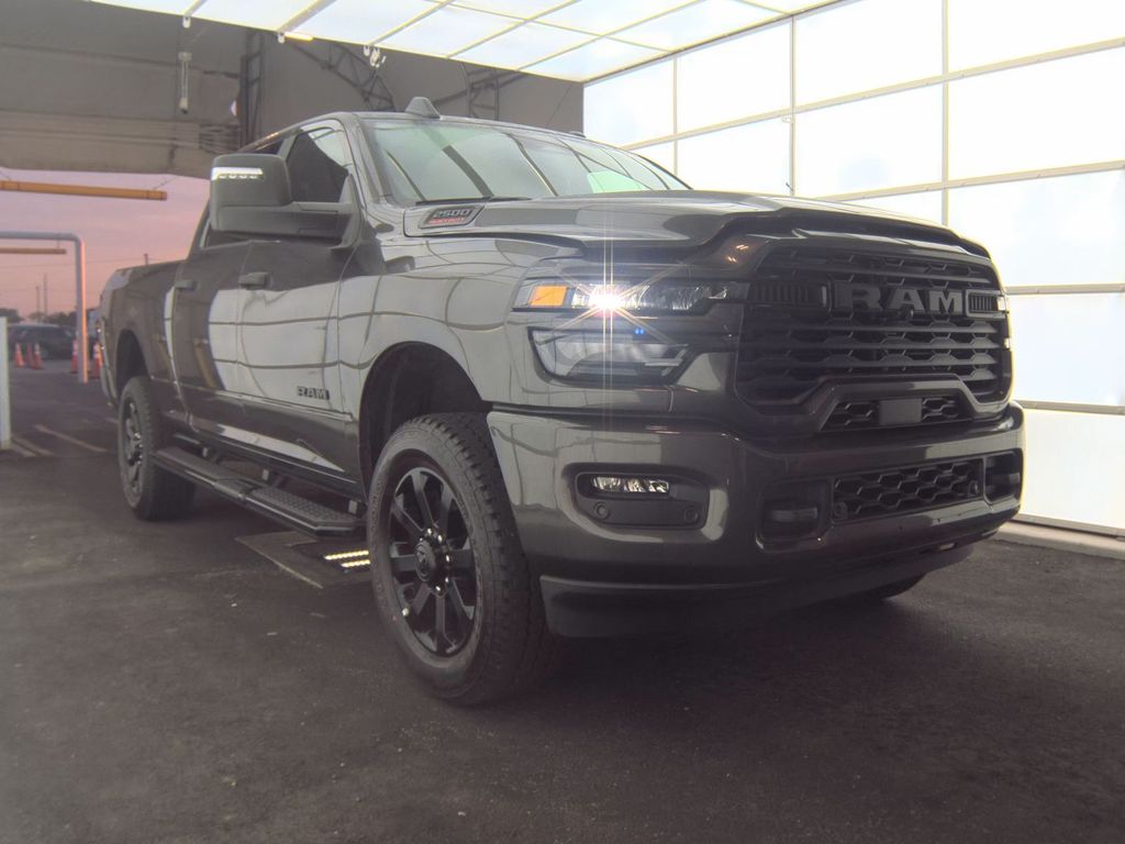 Gray (Granite Crystal Metallic Clearcoat) 2026 RAM 2500 Big Horn Crew Cab 4WD Pickup Truck Four-Wheel Drive 8-Speed Automatic