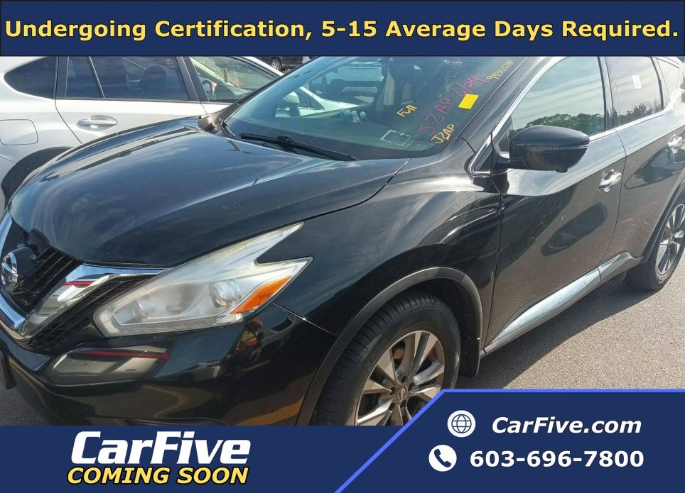 Gray (Magnetic Black Metallic) 2017 Nissan Murano SUV / Crossover All-Wheel Drive Continuously Variable Transmission