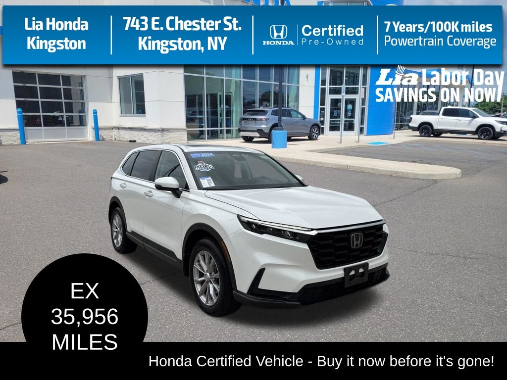 Lunar Silver Metallic 2024 Honda CR-V SUV / Crossover All-Wheel Drive Continuously Variable Transmission