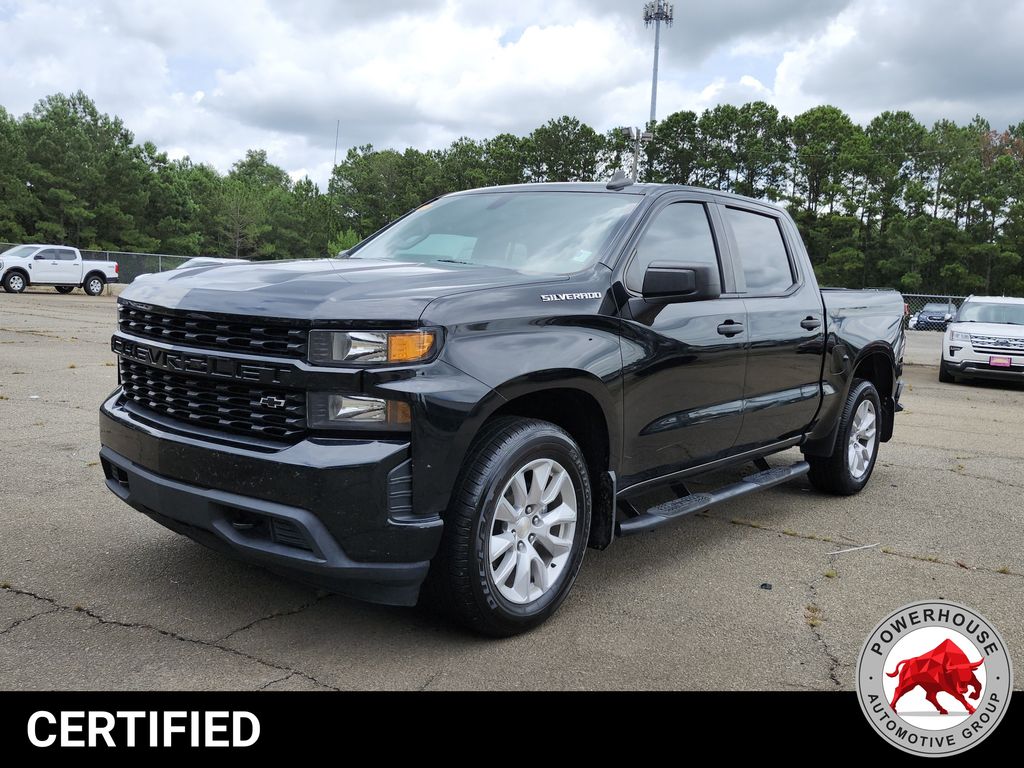 Black 2022 Chevrolet Silverado 1500 Pickup Truck 4X2 8-Speed Automatic