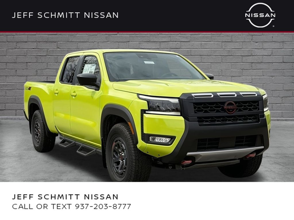 Citrus Strike 2026 Nissan Frontier Pickup Truck Four-Wheel Drive 9-Speed Automatic Overdrive