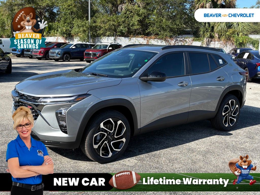 Sterling Gray Metallic 2026 Chevrolet Trax SUV / Crossover Front-Wheel Drive 6-Speed Automatic
