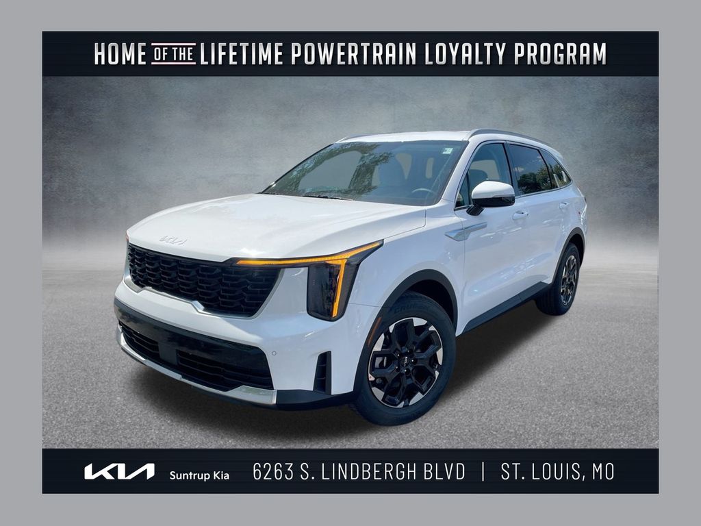 Glacial White Pearl 2026 Kia Sorento SUV / Crossover Front-Wheel Drive 8-Speed Automatic