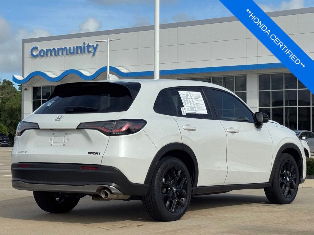 2023 Honda HR-V Sport White at Community Honda