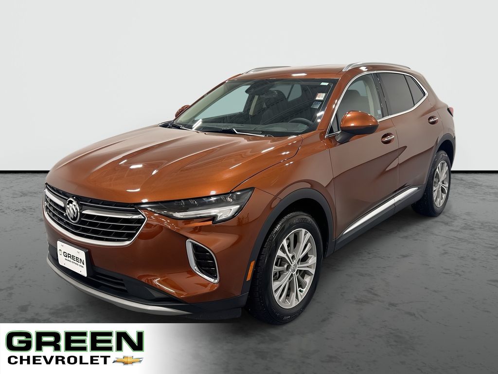 Burnished Bronze Metallic 2022 Buick Envision SUV / Crossover Front-Wheel Drive 9-Speed Automatic