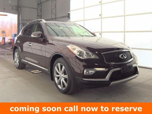 Midnight Garnet 2017 INFINITI QX50 AWD SUV / Crossover All-Wheel Drive 7-Speed Automatic