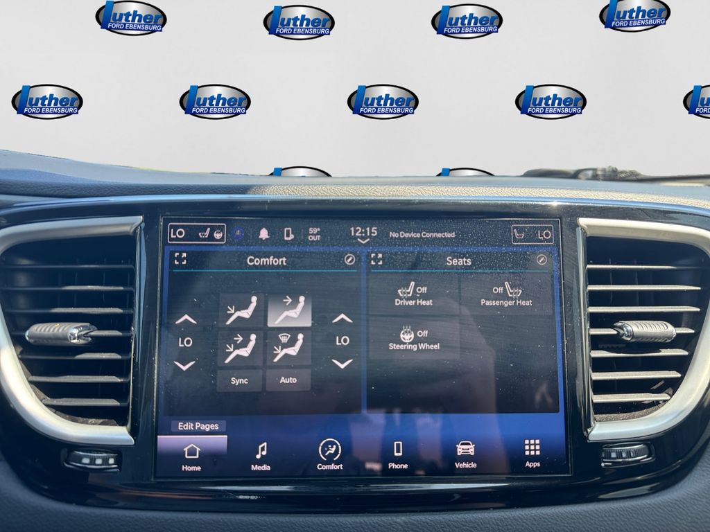 2023 Chrysler Pacifica Touring L Black at Bob Ruth Ford