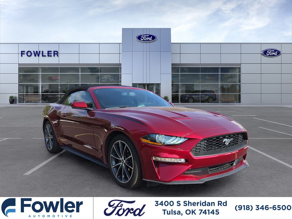 Ruby Red Metallic 2018 Ford Mustang Convertible Rear-Wheel Drive Automatic