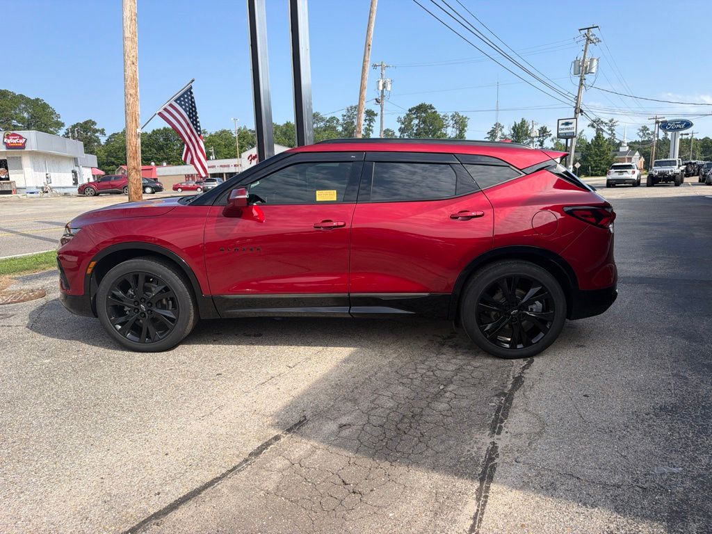 Cherry Red Tintcoat 2021 Chevrolet Blazer SUV / Crossover Front-Wheel Drive 9-Speed Automatic