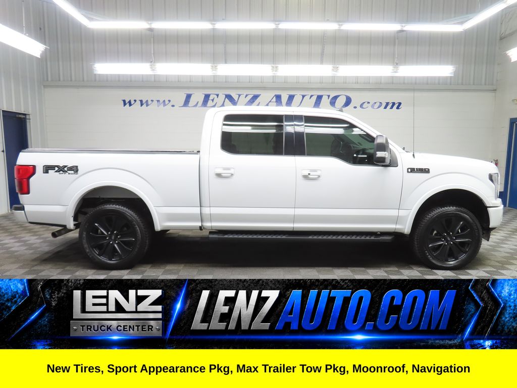 Oxford White 2020 Ford F-150 Pickup Truck Four-Wheel Drive Automatic