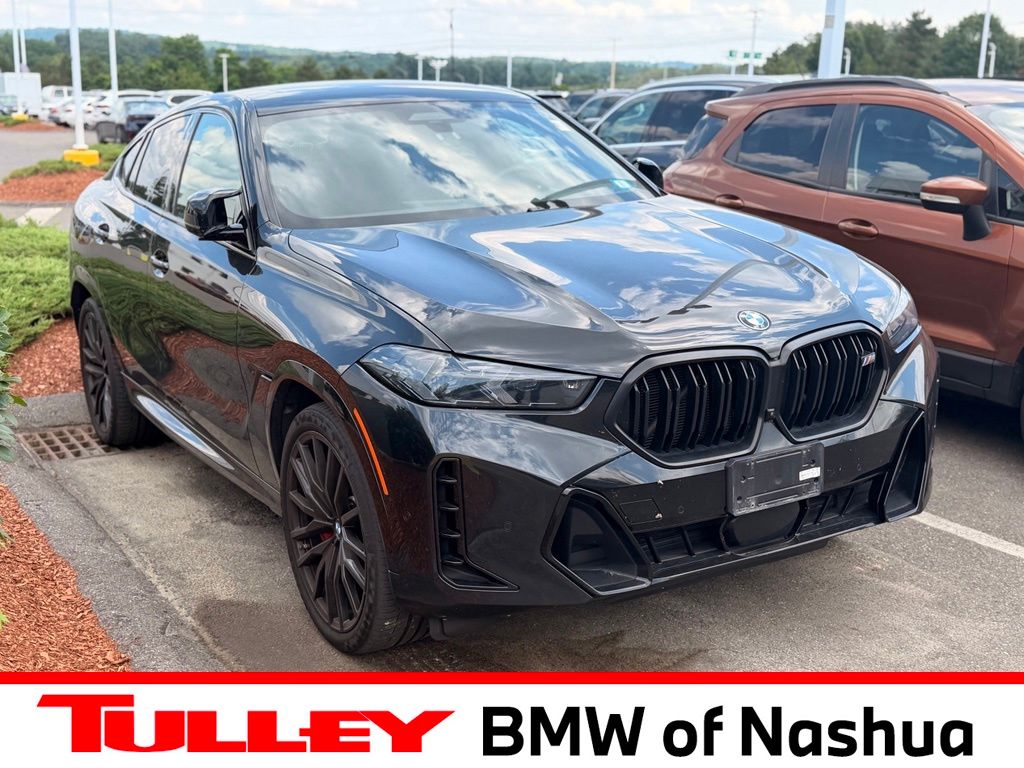 Black Sapphire Metallic 2024 BMW X6 M60i xDrive AWD SUV / Crossover All-Wheel Drive 8-Speed Automatic