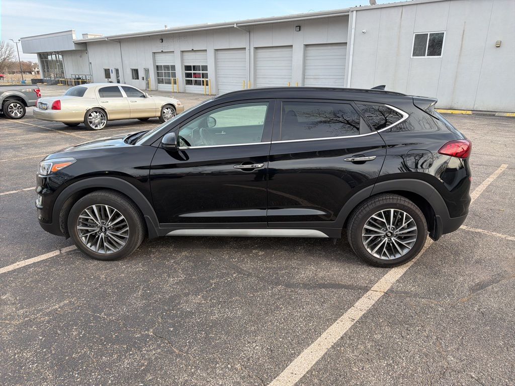Black Noir Pearl 2021 Hyundai Tucson Ultimate FWD SUV / Crossover Front-Wheel Drive 6-Speed Automatic
