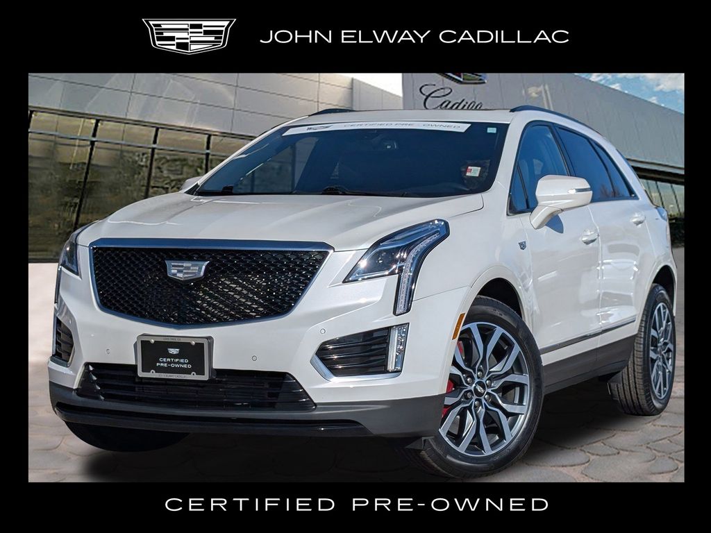 Crystal White Tricoat 2022 Cadillac XT5 Sport AWD SUV / Crossover Four-Wheel Drive 9-Speed Automatic