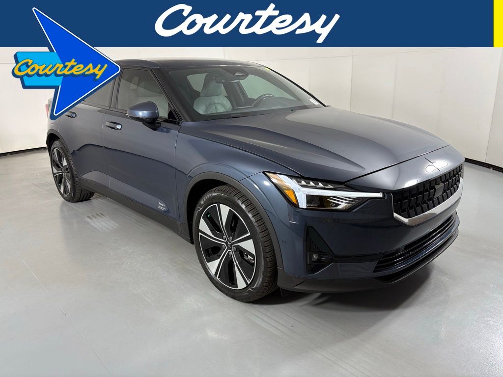 Midnight Metallic 2023 Polestar 2 Long Range Dual Motor AWD Sedan All-Wheel Drive 1-Speed Automatic