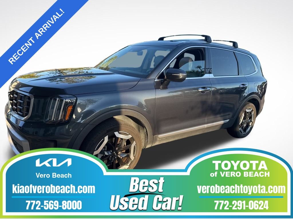 Gravity Gray 2024 Kia Telluride S FWD SUV / Crossover Front-Wheel Drive 8-Speed Automatic