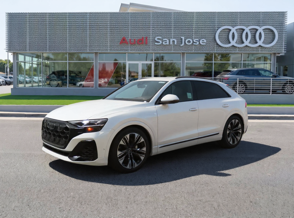 Glacier White Metallic 2026 Audi Q8 SUV / Crossover All-Wheel Drive 8-Speed Automatic