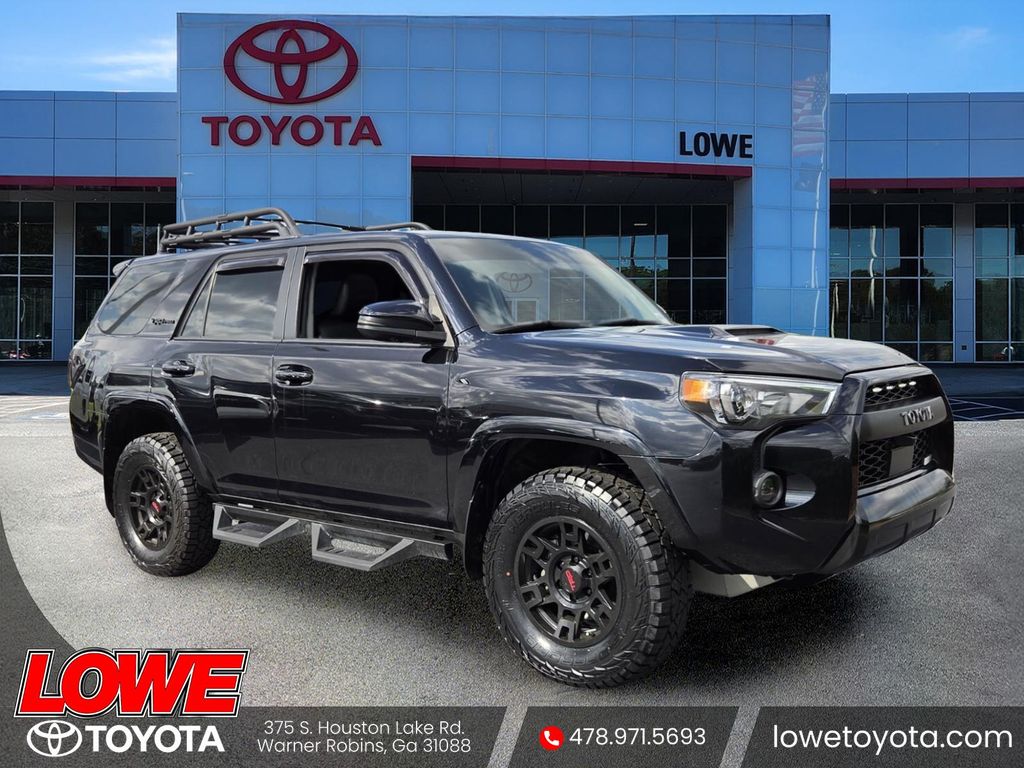 Midnight Black Metallic 2024 Toyota 4Runner TRD Pro 4WD SUV / Crossover Four-Wheel Drive 5-Speed Automatic