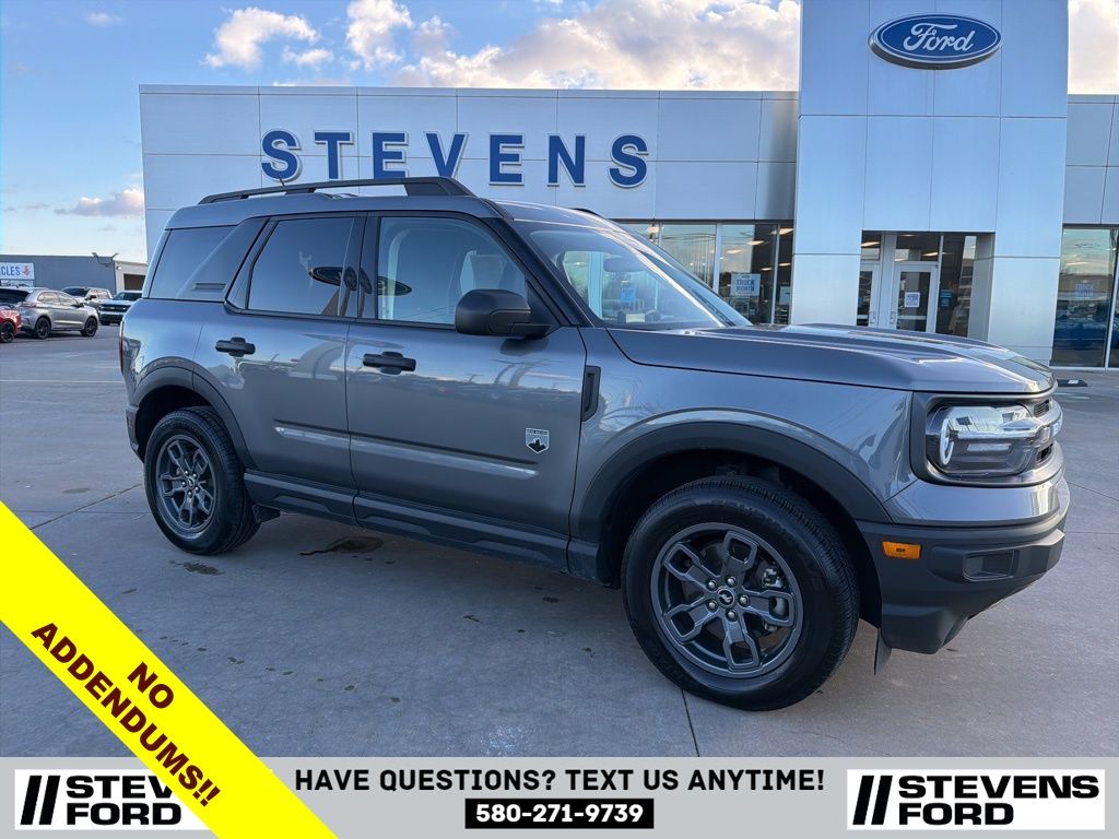 Gray Metallic 2024 Ford Bronco Sport Big Bend AWD SUV / Crossover All-Wheel Drive 8-Speed Automatic