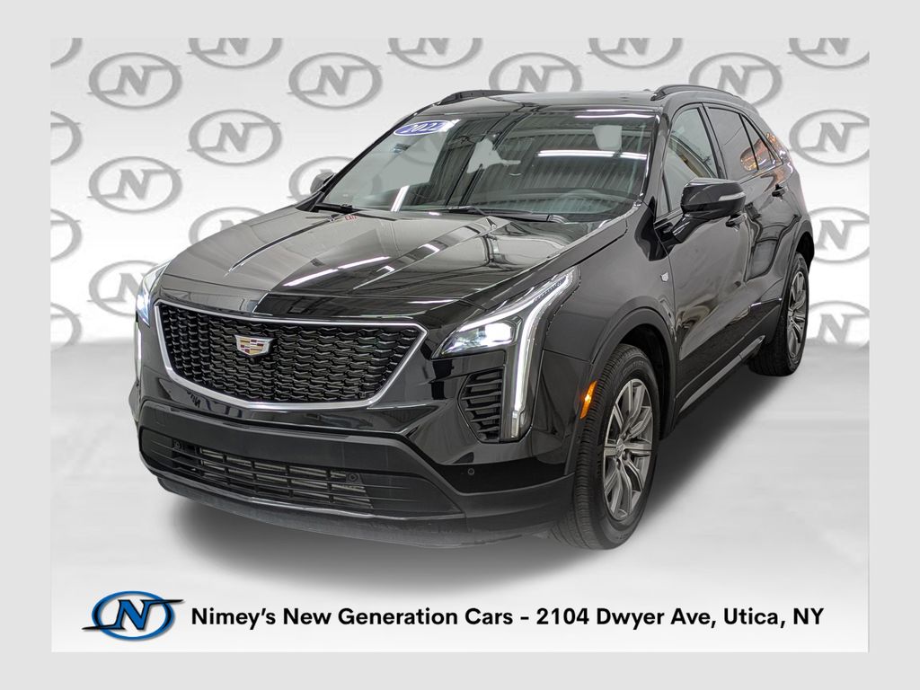 Stellar Black Metallic 2022 Cadillac XT4 SUV / Crossover Four-Wheel Drive 9-Speed Automatic