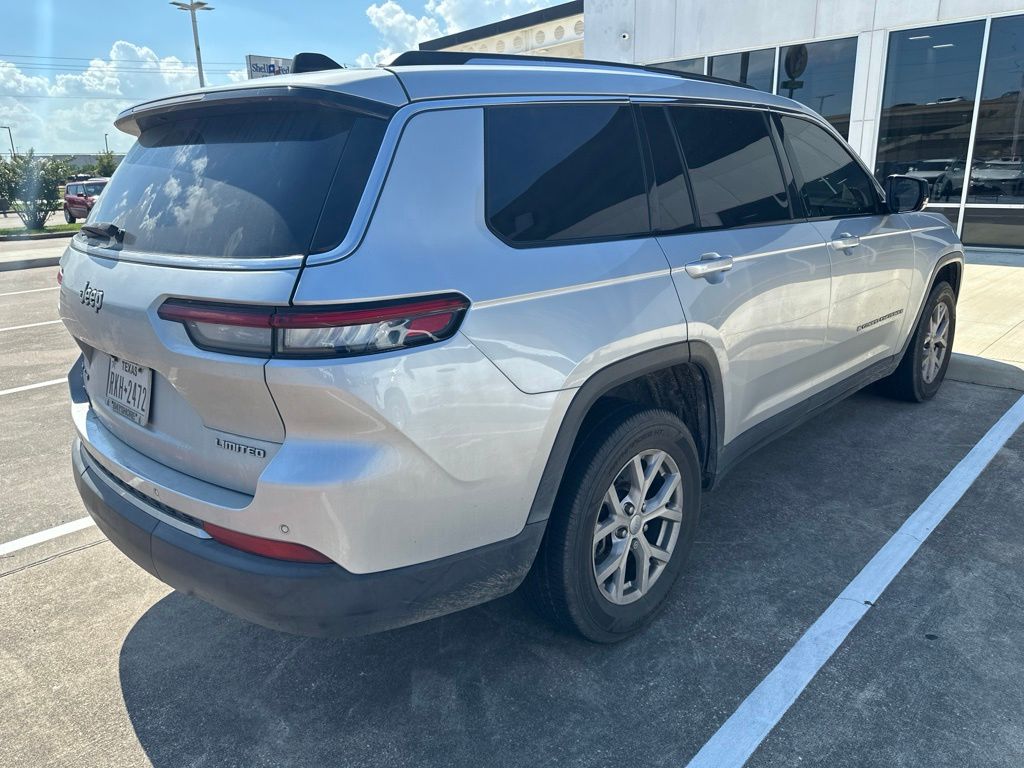 2021 Jeep Grand Cherokee L Limited Silver at DeMontrond Gulf Freeway