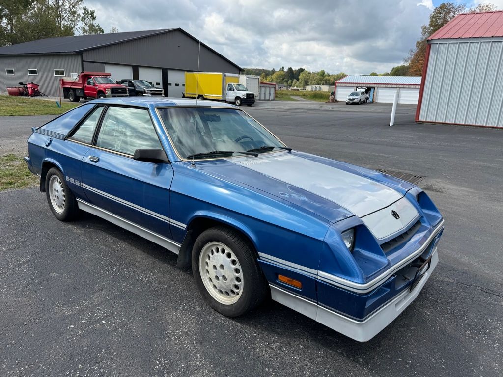 1983 Dodge Charger Shelby FWD Hatchback Front-Wheel Drive 5-Speed Manual