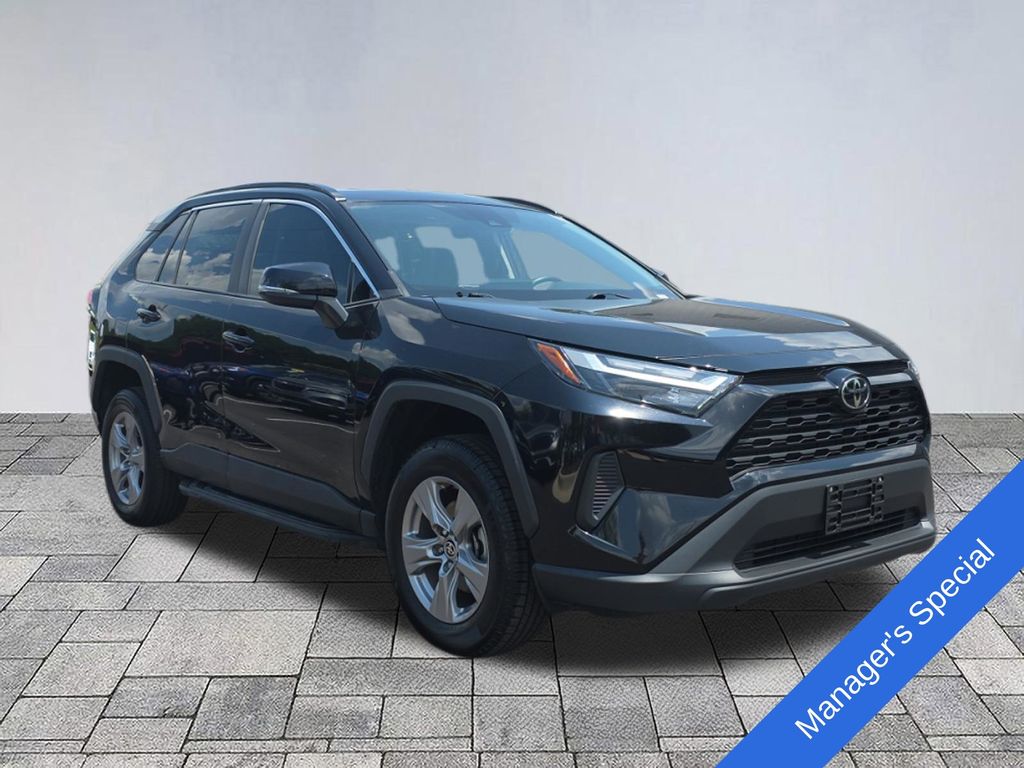 Midnight Black Metallic 2024 Toyota RAV4 SUV / Crossover Front-Wheel Drive 8-Speed Automatic