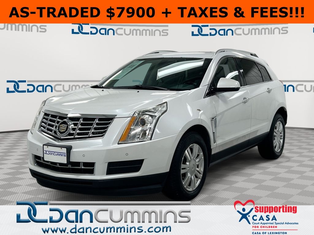 Gray (Platinum Ice Tricoat) 2013 Cadillac SRX Luxury AWD SUV / Crossover All-Wheel Drive 6-Speed Automatic