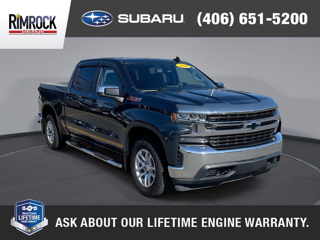 Gray 2019 Chevrolet Silverado 1500 Pickup Truck Four-Wheel Drive 8-Speed Automatic