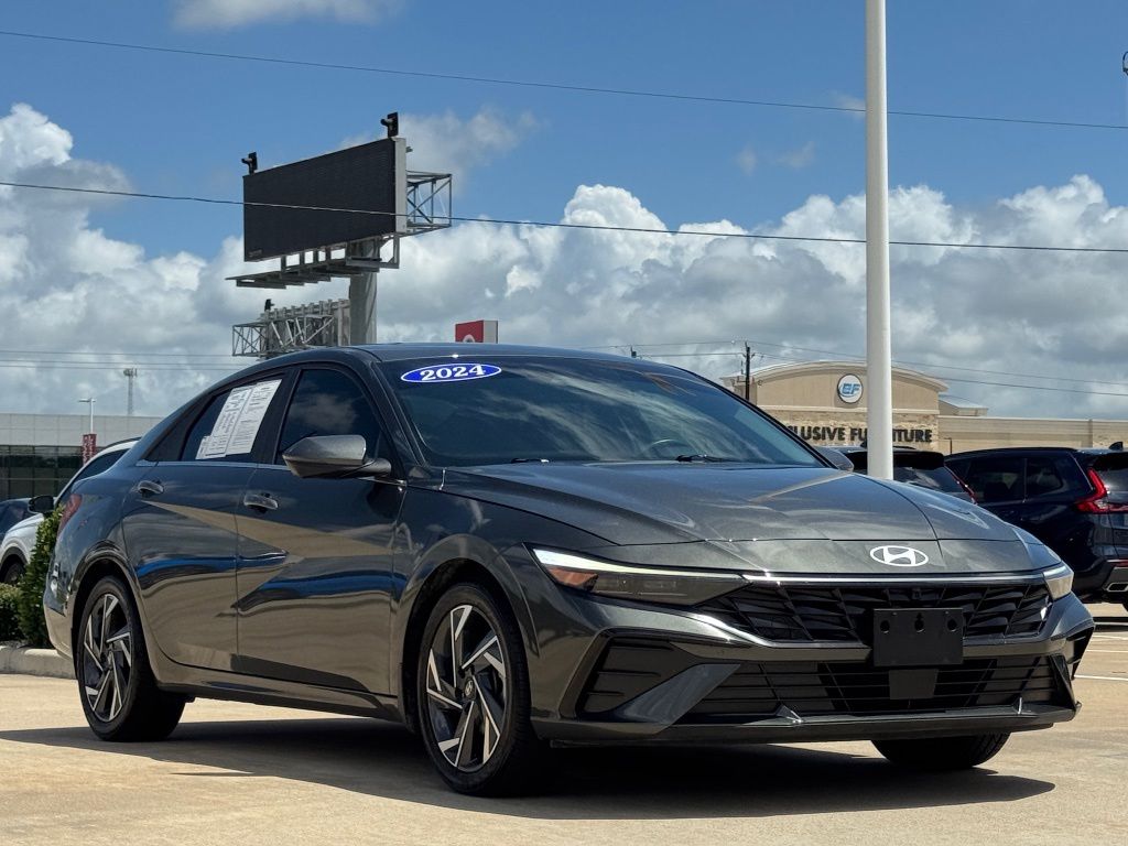 2024 Hyundai Elantra Limited Gray at Classic Elite Chevrolet Hwy 6