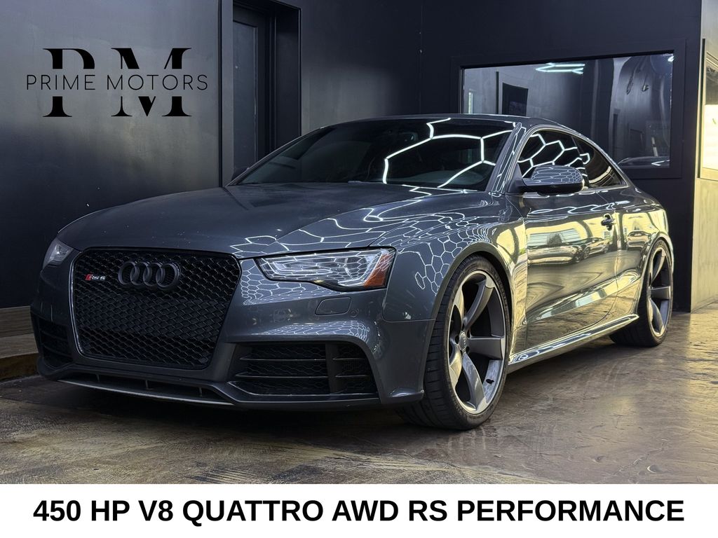 Gray 2013 Audi RS 5 Coupe 7-Speed Automatic