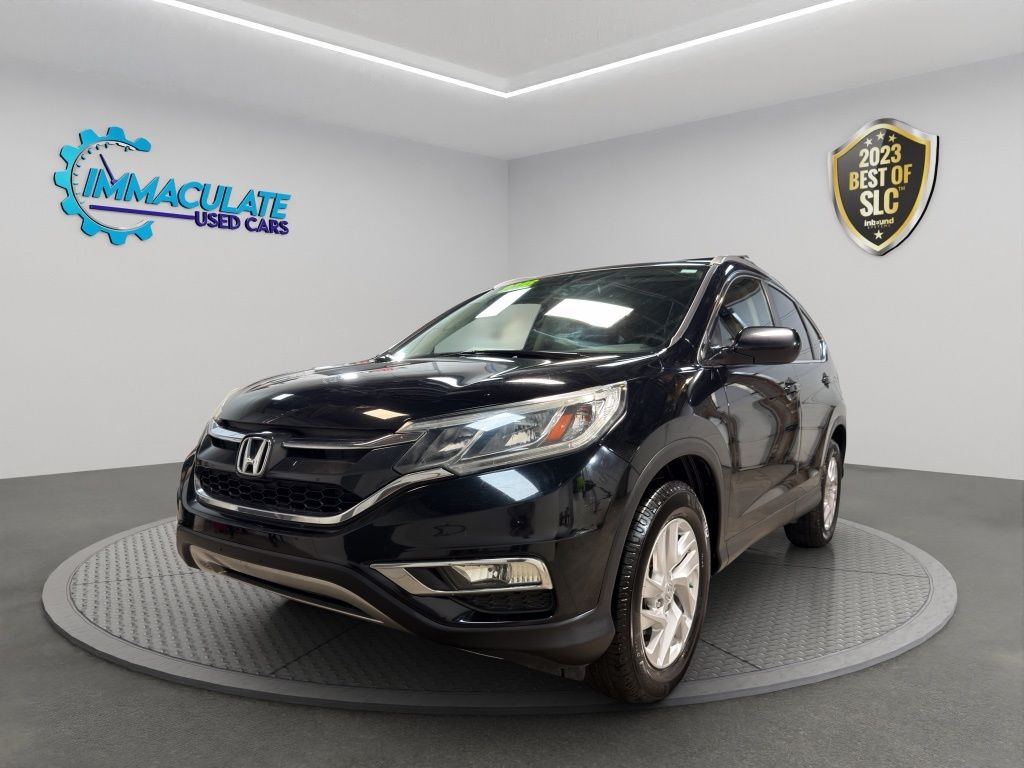 Black 2016 Honda CR-V SUV / Crossover Front-Wheel Drive Continuously Variable Transmission