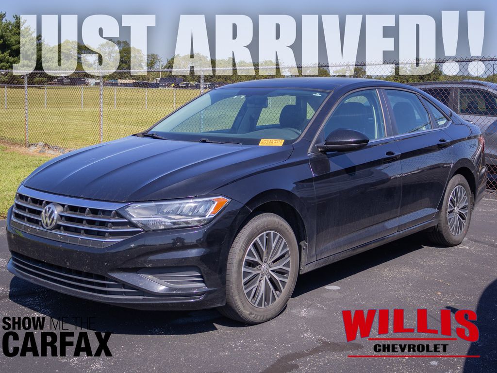 Black 2021 Volkswagen Jetta Sedan Front-Wheel Drive 8-Speed Automatic