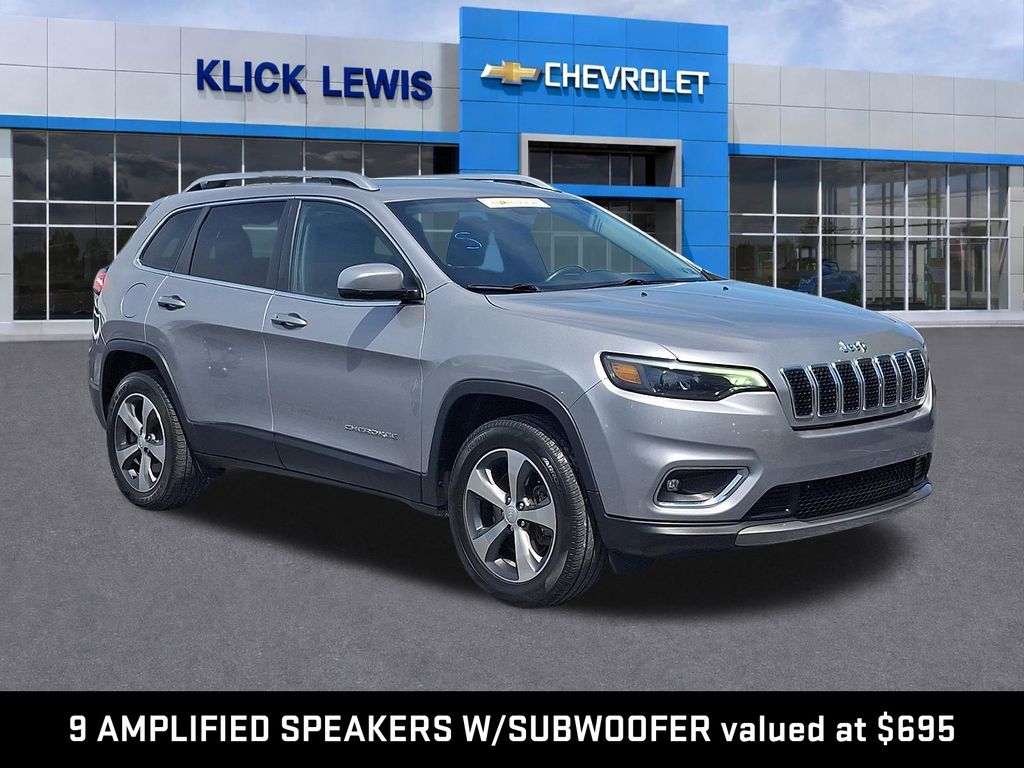 2019 Jeep Cherokee Limited Silver at Honda North