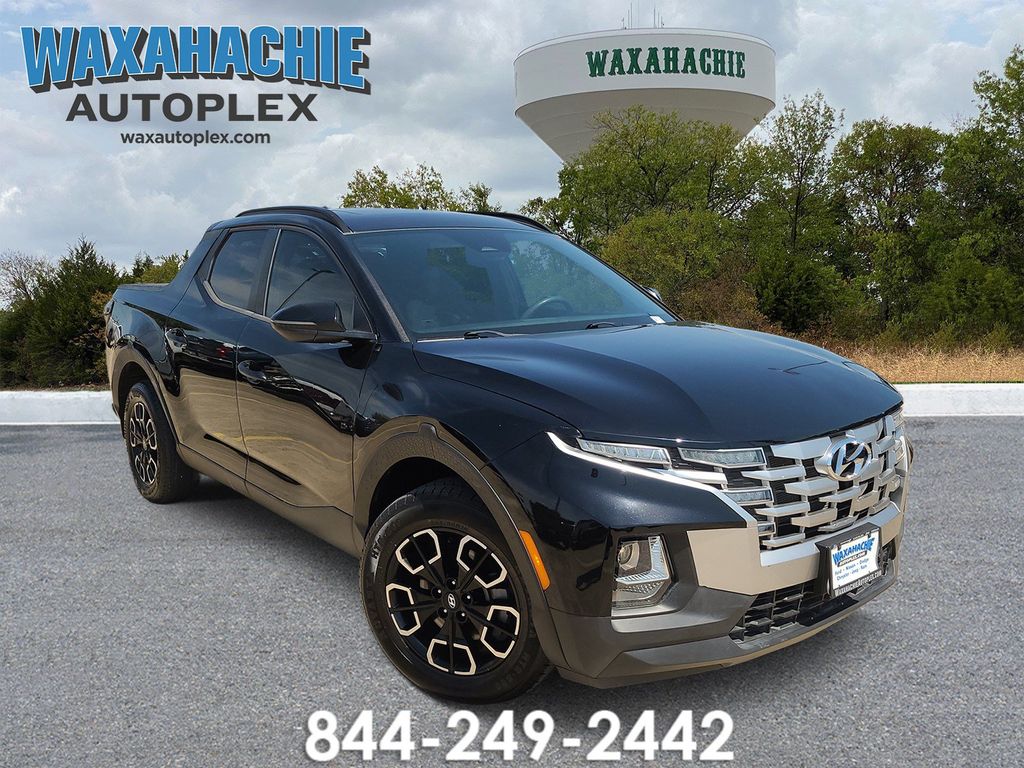 Phantom Black 2022 Hyundai Santa Cruz Pickup Truck All-Wheel Drive 8-Speed Automatic