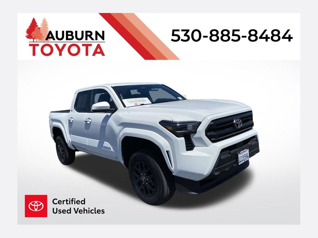 Ice Cap 2025 Toyota Tacoma Pickup Truck Four-Wheel Drive 8-Speed Automatic