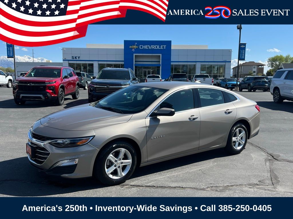 Mineral Gray Metallic 2024 Chevrolet Malibu Sedan Front-Wheel Drive Continuously Variable Transmission