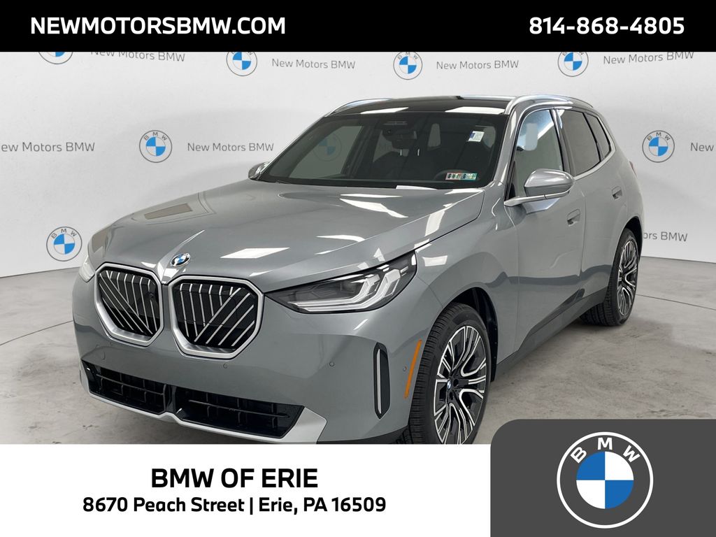 Gray Metallic 2026 BMW X3 SUV / Crossover All-Wheel Drive 8-Speed Automatic