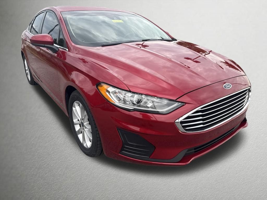 Red Metallic 2020 Ford Fusion Sedan Front-Wheel Drive 6-Speed Automatic