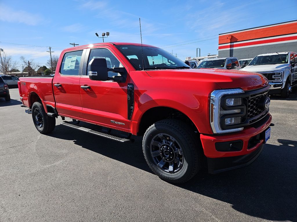 Race Red 2026 Ford F-250 Super Duty Pickup Truck Four-Wheel Drive Automatic