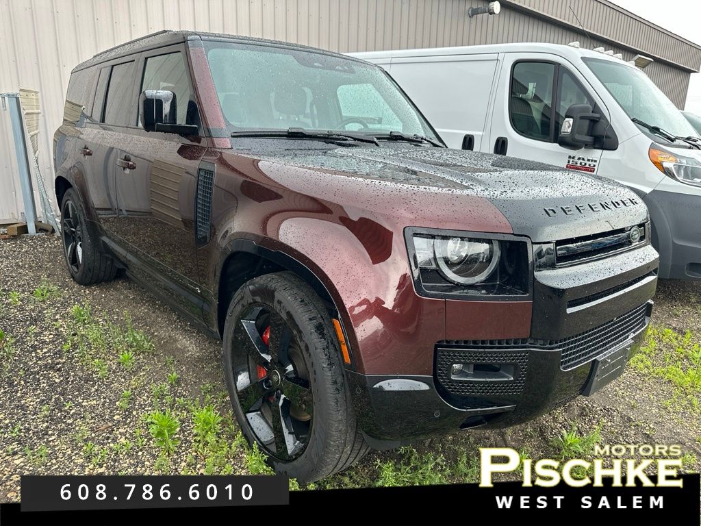 Red 2023 Land Rover Defender SUV / Crossover All-Wheel Drive 8-Speed Automatic