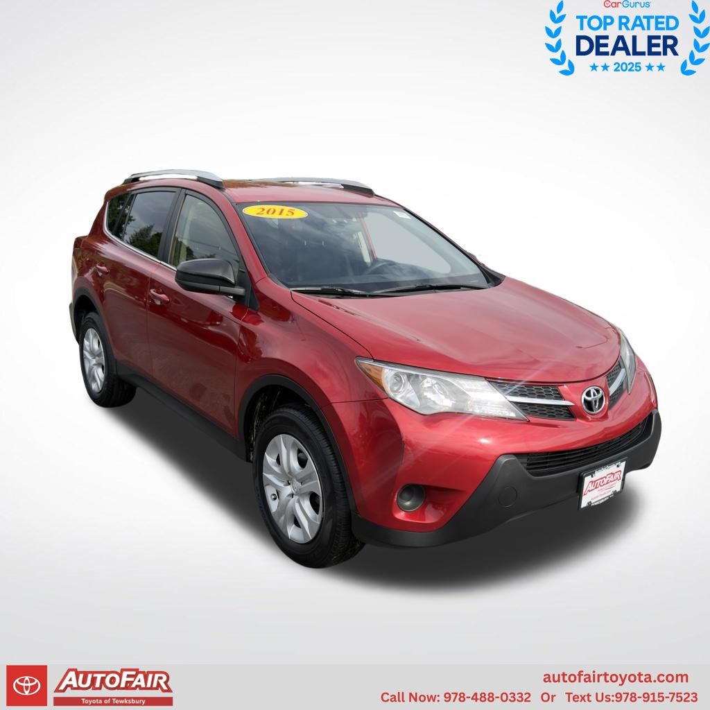 Barcelona Red Metallic 2015 Toyota RAV4 LE AWD SUV / Crossover All-Wheel Drive 6-Speed Automatic