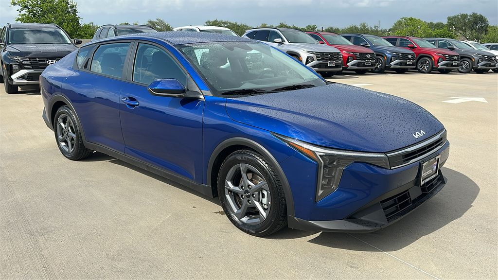 2025 Kia K4 LXS Blue at Shottenkirk Kia Fort Bend