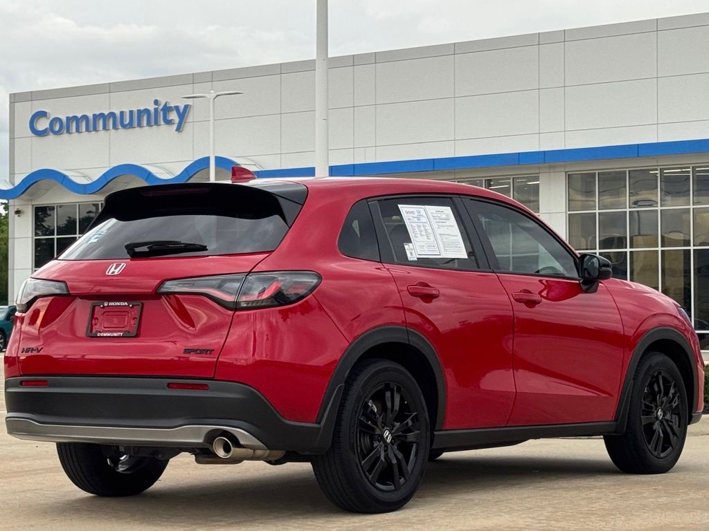 2026 Honda HR-V Sport Red at DeMontrond Auto Country