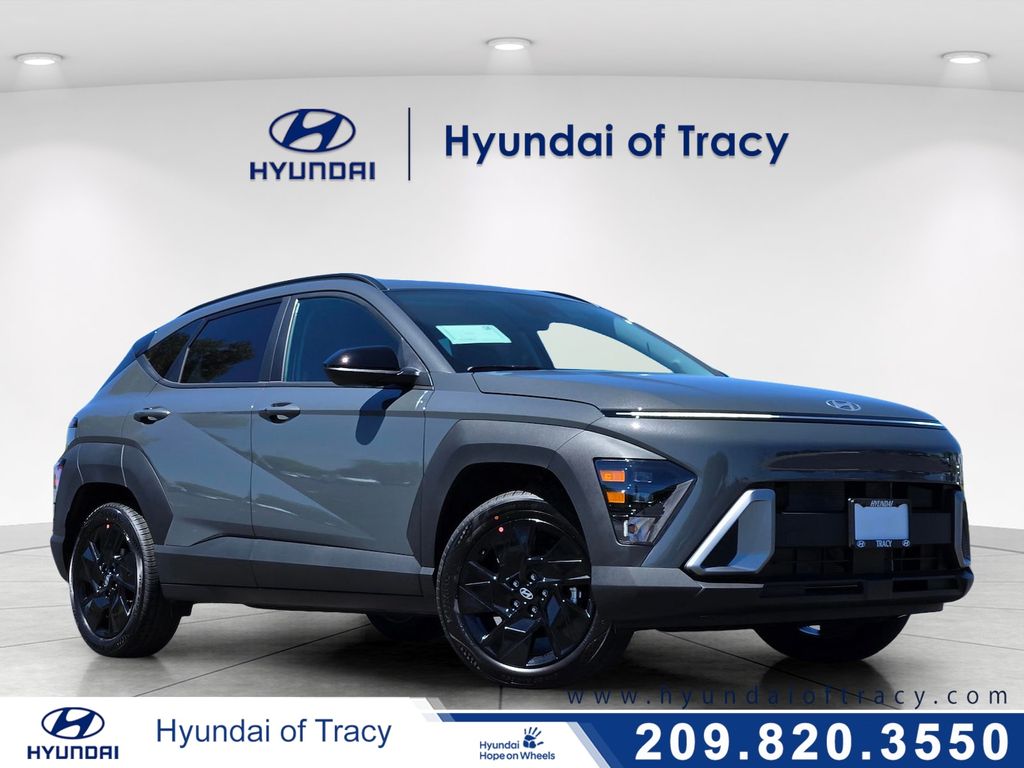 Gray Pearl 2026 Hyundai Kona SUV / Crossover Front-Wheel Drive Continuously Variable Transmission