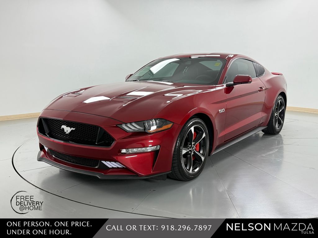 Ruby Red Metallic 2018 Ford Mustang GT Coupe RWD Coupe Rear-Wheel Drive 6-Speed Manual