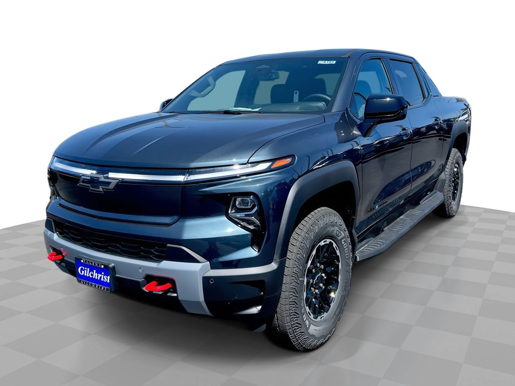 Blue Smoke Metallic 2026 Chevrolet Silverado EV Pickup Truck All-Wheel Drive 1-Speed Automatic