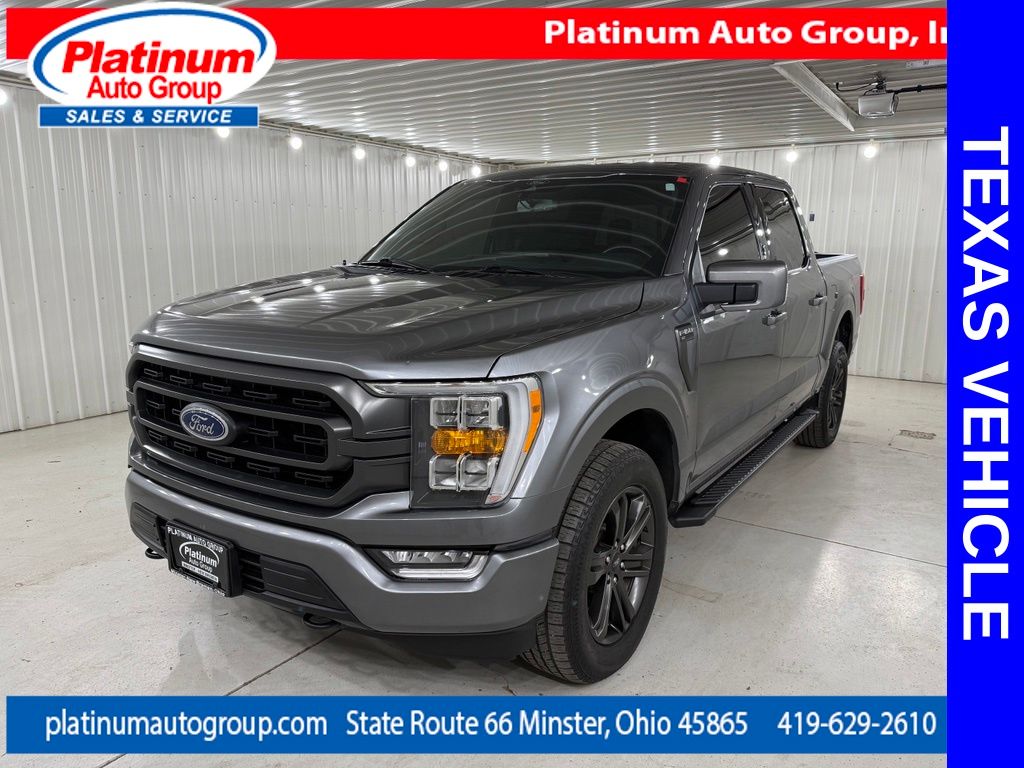 Carbonized Gray Metallic 2021 Ford F-150 Pickup Truck Four-Wheel Drive Automatic
